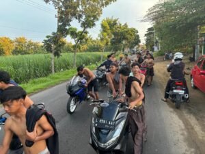 Diduga Hendak Balap Liar, Puluhan Pemuda di Kediri Diamankan Polisi