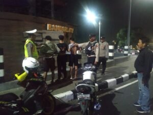 Polres Kediri Kota Meningkatkan Patroli Malam Antisipasi Perang Sarung