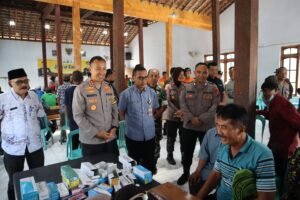 Jumat Curhat, Polres Kediri Kota Bersama Warga Ds Sumber Duren Kec Tarokan