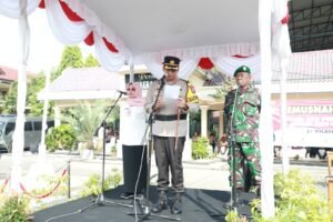 Apel Gelar Pasukan Ketupat Semeru 2024, Polres Kediri Siap Amankan Lebaran