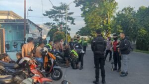 BALAP LIAR” Kasat Lantas Polres Kediri Ratusan Sepeda Motor Di Amankan
