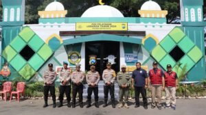 Kapolres Kediri Kota Bersama Karumkit Bhayangkara Tinjau Pos Pam dan Pos Yan Pastikan Kesehatan Personel