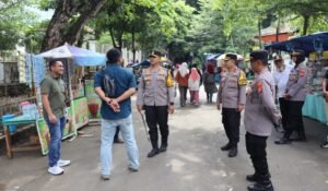Libur Lebaran, Kapolres Kediri Kota Cek Taman Rekreasi dan Objek Wisata