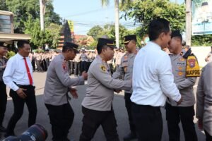 Gelar Halal Bihalal Kapolres Kediri Kota Ucapkan Terima Kasih Pada Seluruh Jajaran Atas Suksesnya Operasi Ketupat Semeru 2024