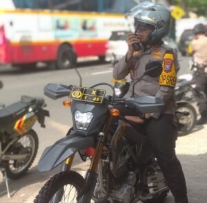 Hari +2 Lebaran, Kapolres Kediri Kota Laksanakan Patroli Bermotor dan Pengaturan di Titik Trouble Spot, ini Hasilnya!!!