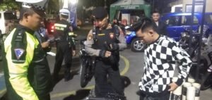 Jaga Kondusifitas Wilayah Polres Kediri Kota Gelar Patroli Harkamtibmas