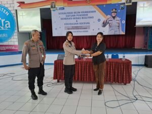 Stop Bullying, Polres Kediri Kota Gencar Laksanakan Sosialisasi ke Sekolah