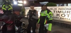 Cipta Kondisi, Polres Kediri Kota Gelar Razia Kendaraan Yang Menggunakan Knalpot Tidak Sesuai Spektek