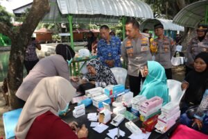 Lewat Jumat Curhat, Kapolres Kediri Kota Sampaikan Pesan Kamtibmas