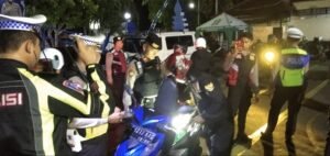 Respon Keluhan Warga, Polres Kediri Kota Amankan Puluhan Motor Diduga Balap Liar