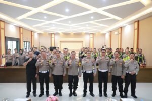 Polres Kediri Gelar Latpraops Patuh Semeru tahun 2024