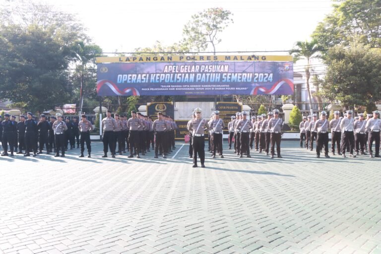 Begini 14 Jenis Pelanggaran di Jalanan, Polres Malang Gelar Operasi Patuh Semeru 2024