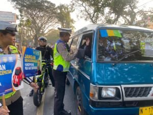 Operasi Patuh Semeru 2024, Polisi Libatkan Pengemudi Angkutan Umum untuk Keselamatan Lalu Lintas