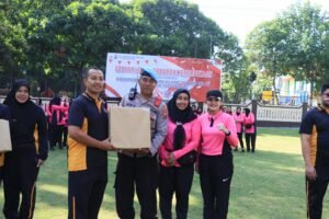 Polres Kediri Kota Gelar Lomba Semarak Kemerdekaan Sambut Hut Ke -79 Republik Indonesia