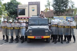 Antisipasi Konflik Dalam Pemilukada, Polres Kediri Kota Rutin Gelar Simulasi  Kesiapan Jajaranya Dalam Operasi Mantap Praja Semeru 2024