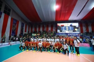 Bermain Sempurna Tim Voli Putra dan Putri Polda Jatim Juara Zona 4 Kapolri Cup 2024