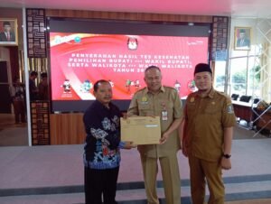 Dua Bapaslon Bupati Dan Wakil Bupati Kediri Di Nyatakan Memenuhi Syarat,KPU: Tahapan Selanjutnya Verifikasi Dokumen