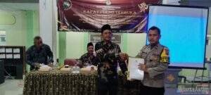 Polres Mojokerto Kota Siaga Amankan Proses Rapat Pleno DPSHP Pilkada 2024