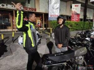Cegah Balap Liar, Satlantas Polres Kediri Kota Masifkan Razia dan Patroli Malam