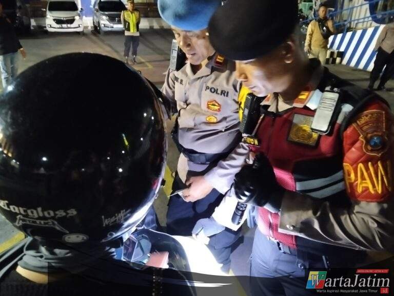 Polres Kediri Kota Gencar Laksanakan KRYD dan Razia Cipkon Jelang Pilkada Serentak 2024