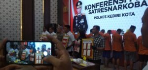 Periode Juli-Agustus, Satresnarkoba Polres Kediri Kota Ungkap Kasus Narkoba dan Peredaran Miras
