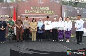 KPU Kota Kediri Gelar Deklarasi Kampanye Damai Pilkada 2024