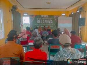 Sasaran Non Fisik TMMD 122 Kodim 0809/Kediri,Bersama DPMD Provinsi Jatim Berikan Edukasi Belanova
