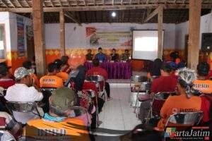 BPBD Kabupaten Kediri Sosialisasi Tanggap Bencana di Lokasi TMMD reguler
