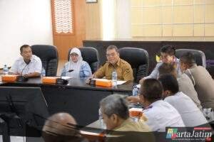 Rekayasa Arus Lalu Lintas Telah Di Siapkan Pemkot Kediri, Guna Dukung Kelancaran Pembangunan Ulang Jembatan Semampir