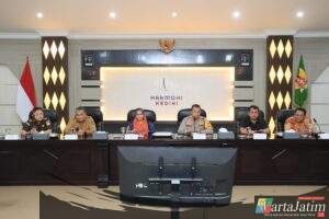Kapolres Kediri Kota Bersama Pj Walikota Kediri Tekankan Netralitas Aparatur Negara Pada Pilkada 2024