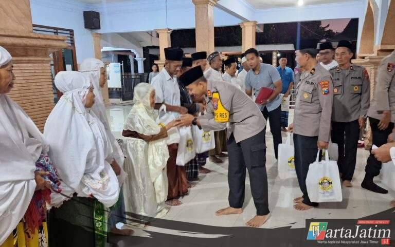 Cooling System, Kapolres Kediri Kota Lakukan Safari Sholat Subuh Keliling Wujudkan Pilkada 2024 Aman dan Damai