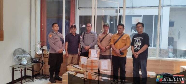 Sebanyak 229.989 Surat Suara Pilkada 2024 di Terima KPU Kota Kediri