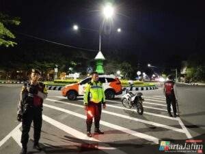 Pilkada 2024 Semakin Dekat, Sat Samapta Polres Kediri Kota Intensifkan Patroli Cipta Kondisi,Jaga Situasi Kondusif