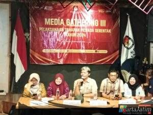 Sinergitas KPU Kota Kediri Bersama Awak Media di Harapkan Dapat Dongkrak Partisipasi Masyarakat Dalam Pilkada 2024