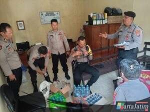 Giat Supervisi Ke Unit Samapta Polsek Jajaran,ini Harapan Kasat Samapta Polres Kediri Kota!