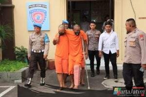 Sat Reskrim Polres Kediri Bekuk Empat Pelaku Perampokan Spesialis Minimarket