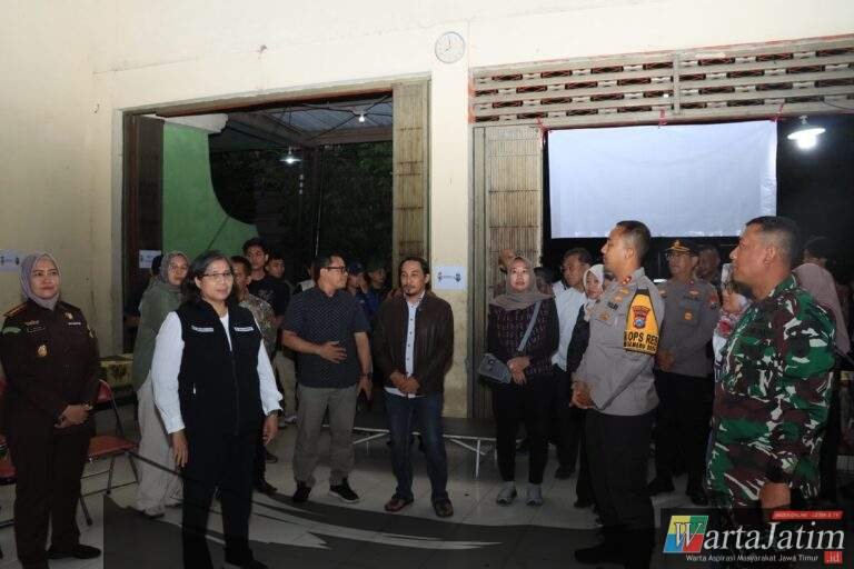Jelang Pungut Suara, Kapolres Kediri Kota Bersama forkopimda Cek Kesiapan TPS