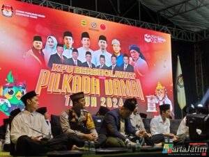 Gelar Sholawat, Upaya KPU Kabupaten Kediri Tingkatkan Partisipasi Pemilih