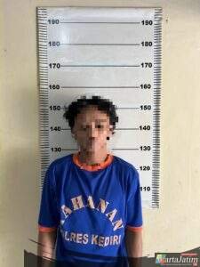 Warga Gurah Di Tangkap Satreskoba Polres Kediri,di Duga Edarkan Pil LL