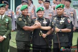 Dandim 0809 Resmi Di Jabat Letkol inf. Ragil Jaka Utama