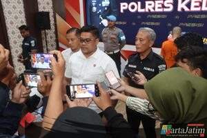 Pencuri Todongkan Pisau Karyawan Minimarket Diringkus Polres Kediri Kota