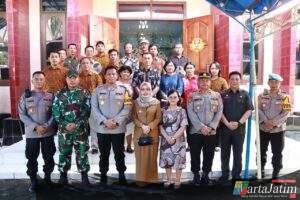 Kapolres Kediri Bersama Forkopimda Kabupaten Kediri Cek Kesiapan Pengamanan Ibadah Natal
