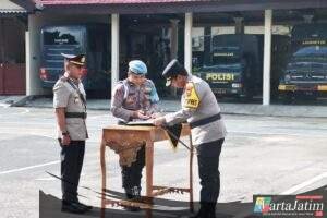 Wakapolres Dan Kasatlantas Polres Kediri Resmi Berganti