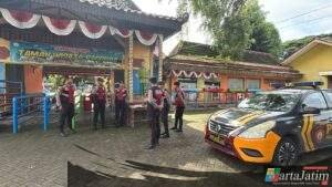 Sat Samapta Polres Kediri Kota Melalui Patroli KRYD Jamin Keamanan Libur Panjang (Long Week End)