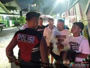 Sat Samapta Polres Kediri Kota Laksanakan Giat Pengamanan Liga 1 BRI Persik Kediri VS Persis Solo