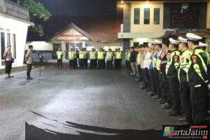 Pastikan Ramadhan Aman, Kapolres Mojokerto Kota Pimpin Patroli Malam dan Subuh Antisipasi Gangguan Kamtibmas