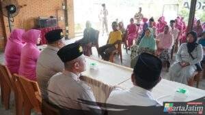 Warga Curhat Kamtibmas ke Kapolres Pasuruan di Desa Wisata Kampung Mangga