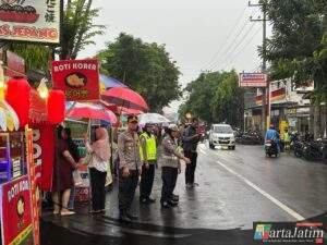 Polres Kediri Kota Gelar Patroli Ngabuburit, Demi Kelancaran-Keamanan Jelang Buka Puasa