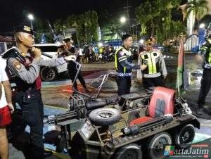 Ciptakan Rasa Aman di Bulan Ramadhan, Polres Kediri Kota Gelar KRYD