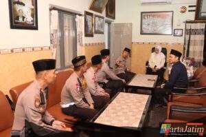 Momen Kapolres Kediri Kota Silaturahmi ke Ponpes Lirboyo